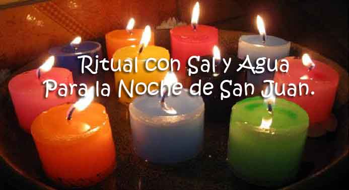 Ritual con Sal y Agua Para la Noche de San Juan