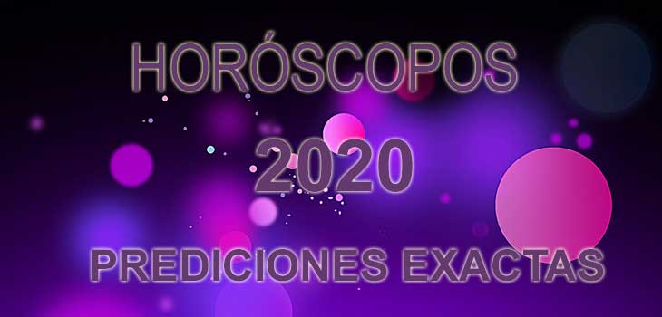 Horóscopos anuales 2020